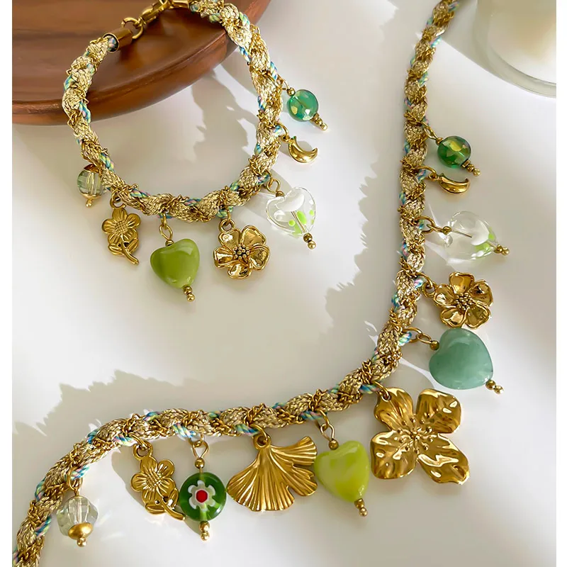 Parure green🌸