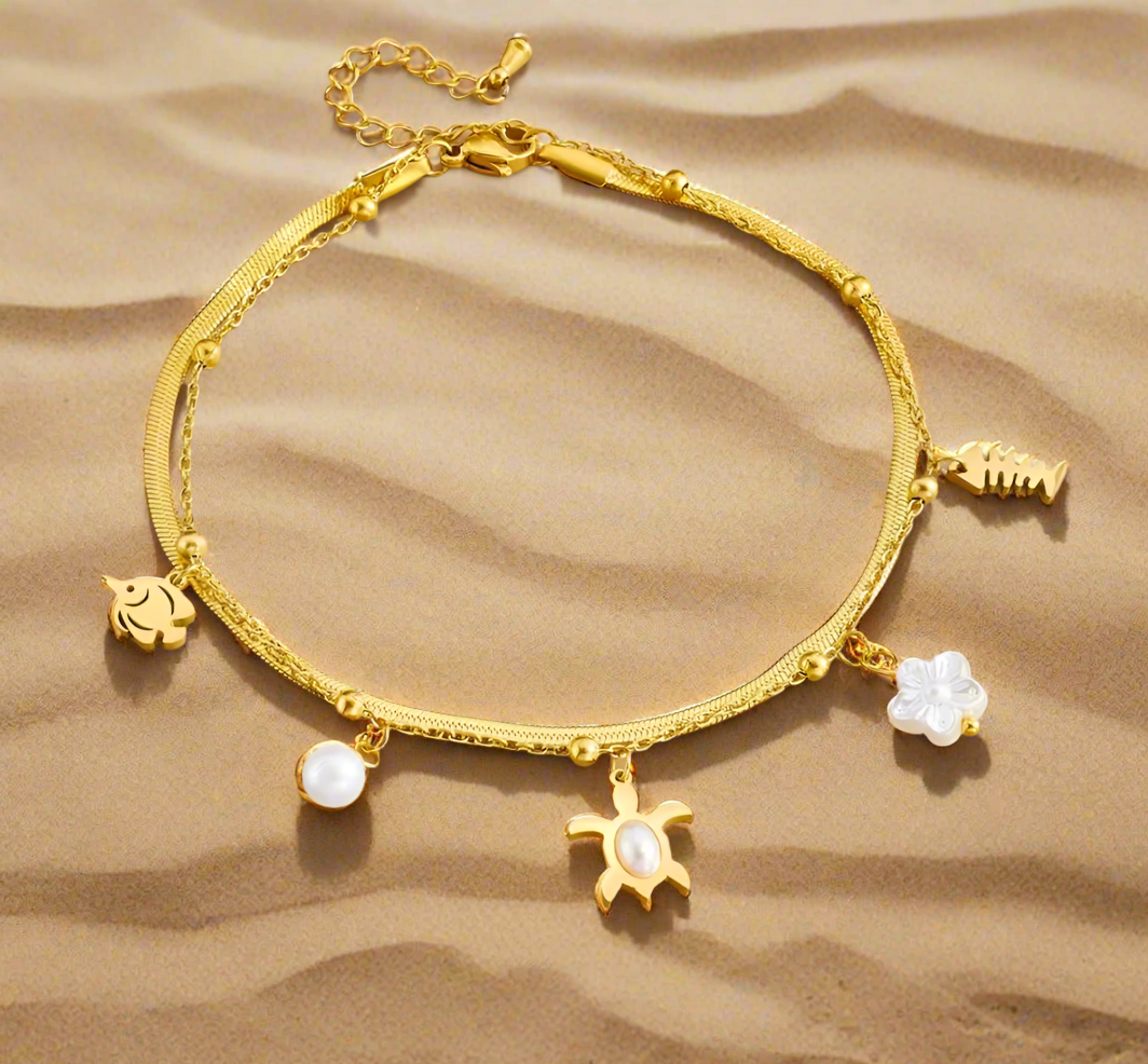 Océan ( chaine de cheville) 🔴