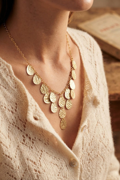 Golden rain🌸(collier)