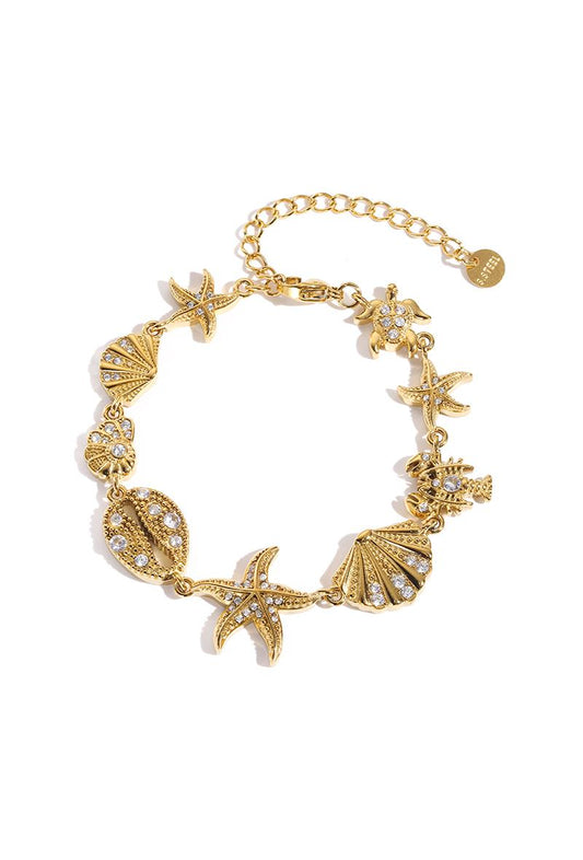 Bracelet Golden Océan 🌸