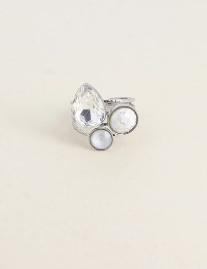 Bague trilogie goutte Swan 🔴